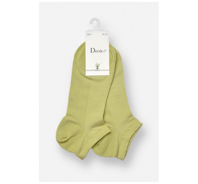 Шкарпетки жіночі спортивні демісезонні оливкового кольору 204760L