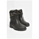 Полусапоги мужские пена со съемным носком черного цвета 205151L