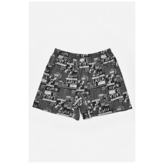 Труси сімейні чоловічі чорного кольору з принтом 205324L