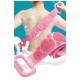 Двухсторонняя силиконовая мочалка-массажер для тела Silica Gel Bath Brush 205463L
