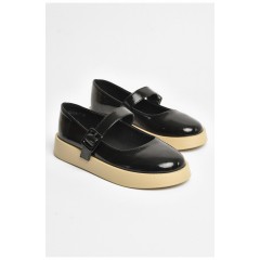 Детские туфли для девочки черного цвета 205659L