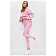Костюм жіночий однотонний світло-бузкового кольору 205764L