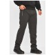 Спортивні штани чоловічі на флісі темно-сірого кольору 205880L