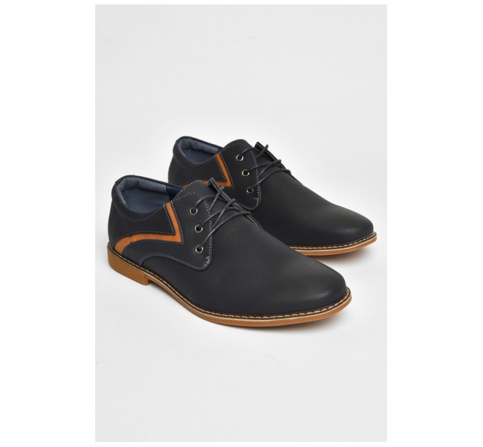 Туфли мужские темно-синего цвета 205965L