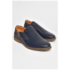 Туфлі чоловічі темно-синього кольору 205966L