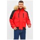 Куртка чоловіча єврозима червоного кольору 206401L