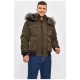 Куртка мужская демисезонная цвета хаки 206426L