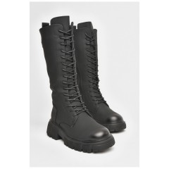 Чоботи демісезонні дитячі дівчинка чорного кольору 206428L