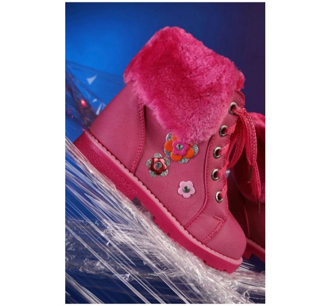 Ботинки детские розовая 140196L