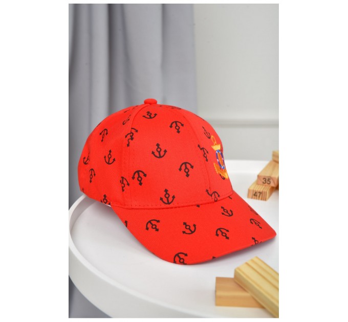 Кепка дитяча для хлопчика червоного кольору 155965L