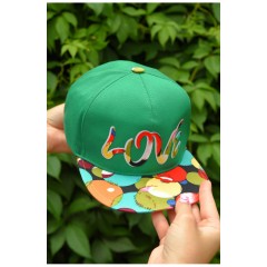 Кепка дитяча для дівчинки зеленого кольору 159905L