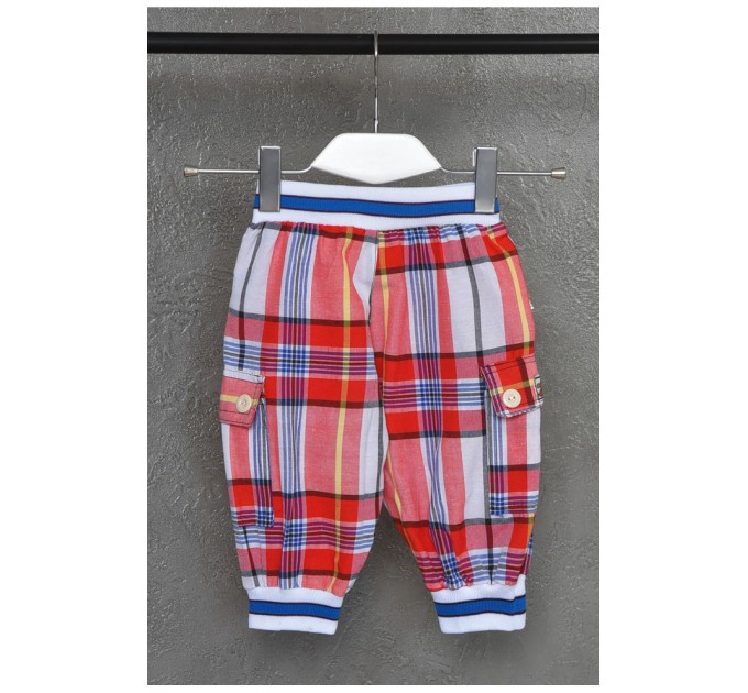 Шорти дитячі для хлопчика червоного кольору 160555L