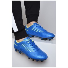 Бутсы мужские голубого цвета 162067L