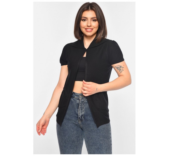 Кофта жіноча чорного кольору розмір 44 164541L