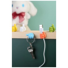 Тримач для проводів та кабелів на робочий стіл 5 шт 167578L