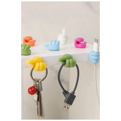 Тримач для проводів та кабелів на робочий стіл 5 шт 167579L