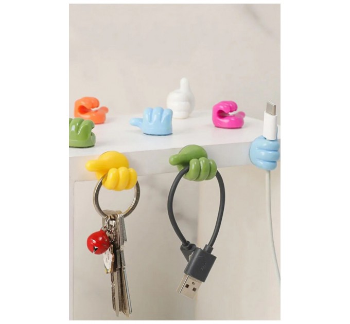 Держатель для проводов и кабелей для рабочего стола 5 шт 167579L