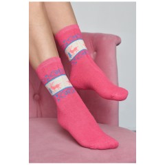 Носки махровые женские розового цвета размер 37-42 167994L Носки махровые женские розового цвета размер 37-42 167994L