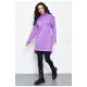 Туніка жіноча на флісі фіолетового кольору 170562L