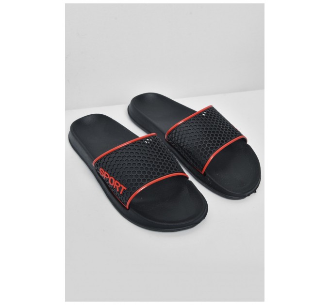 Шльопанці чоловічі чорного кольору 172751L