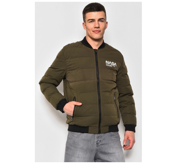 Куртка мужская демисезонная цвета хаки 173532L