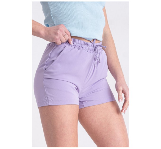 Шорти жіночі фіолетового кольору 173950L