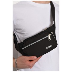 Бананка мужская черного цвета 174305L