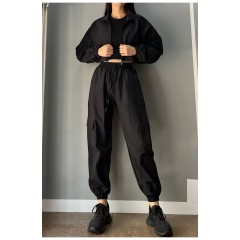 Костюм жіночий чорного кольору 177341L