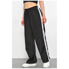 Спортивні штани жіночі чорного кольору 177898L