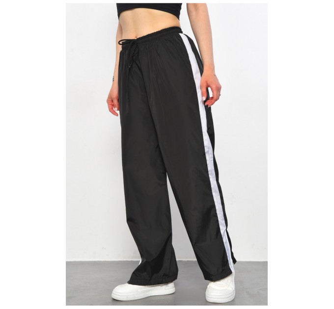 Спортивні штани жіночі чорного кольору 177898L