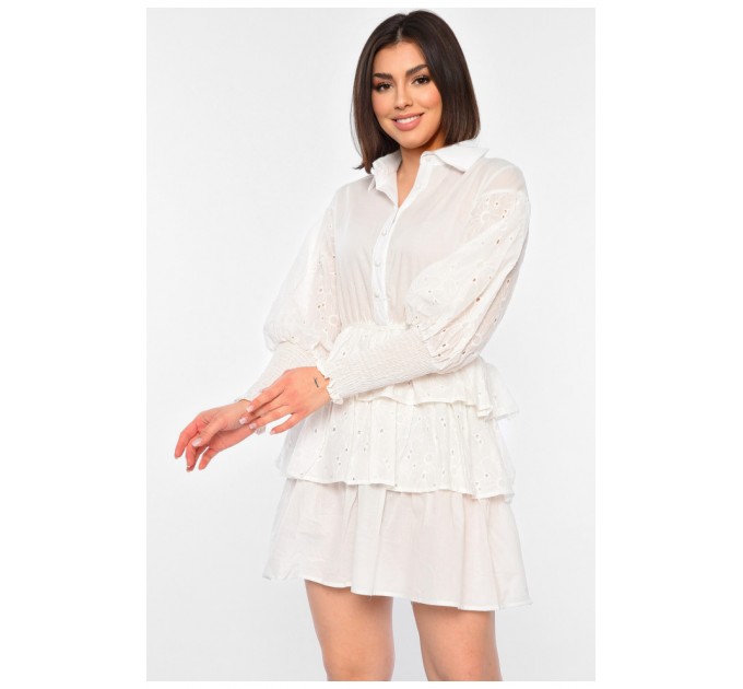 Сукня жіноча білого кольору 178372L