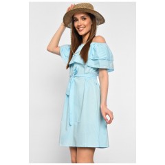 Сарафан жіночий блакитного кольору 178980L