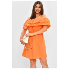 Сарафан жіночий помаранчевого кольору 178983L Сарафан жіночий помаранчевого кольору 178983L