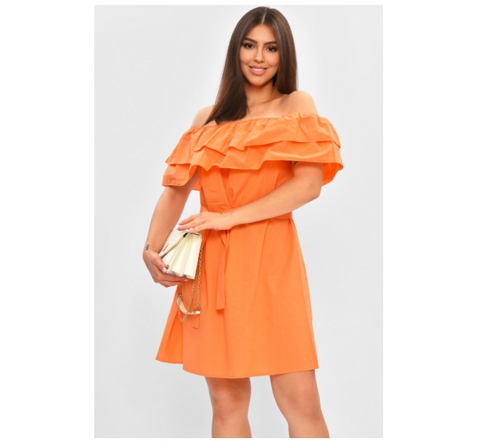 Сарафан жіночий помаранчевого кольору 178983L