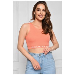 Топ жіночий помаранчевого кольору 179742L