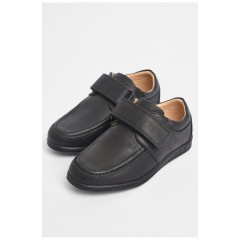 Детские туфли для мальчика черного цвета 180377L