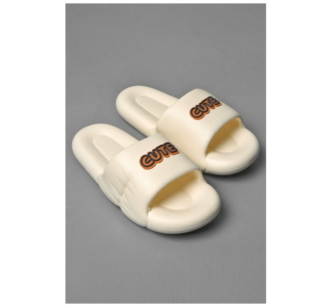 Шльопанці чоловічі піна білого кольору 181505L