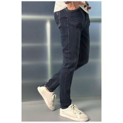 Джинси чоловічі темно-синього кольору 181924L