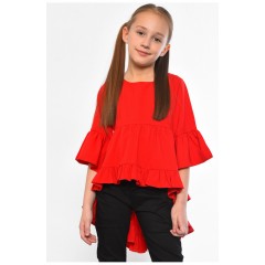 Блуза дитяча для дівчинки червоного кольору 182572L