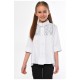 Сорочка дитяча для дівчинки білого кольору 182807L