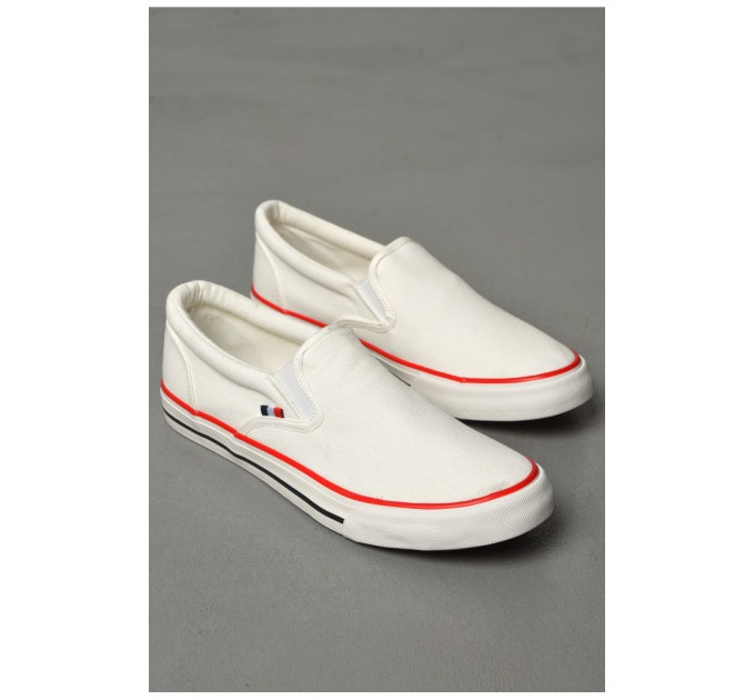 Кеды мужские белого цвета 183045L