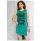 Туніка жіноча зеленого кольору 183479L