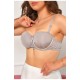 Бюстгальтер жіночий сірого кольору чашка С 183480L