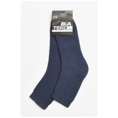Шкарпетки чоловічі махрові темно-синього кольору 183958L