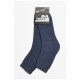 Шкарпетки чоловічі махрові темно-синього кольору 183958L
