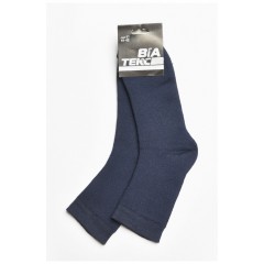 Шкарпетки чоловічі махрові темно-синього кольору 183964L