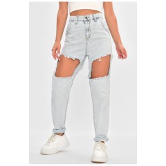 Джинсы женские голубого цвета 184141L