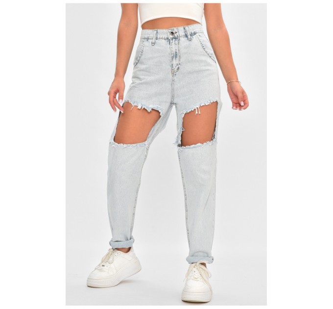 Джинсы женские голубого цвета 184141L