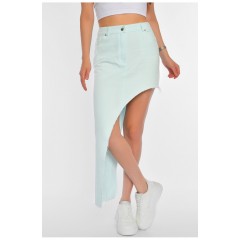 Спідниця жіноча м'ятного кольору 184387L