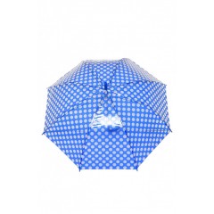 Парасолька напівавтомат тростина синього кольору 184412L Парасолька напівавтомат тростина синього кольору 184412L